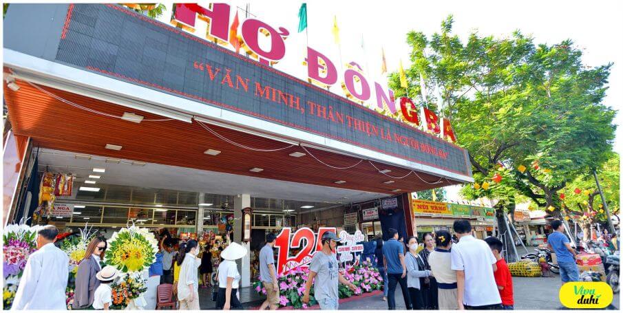 hoạt động buôn bán chợ