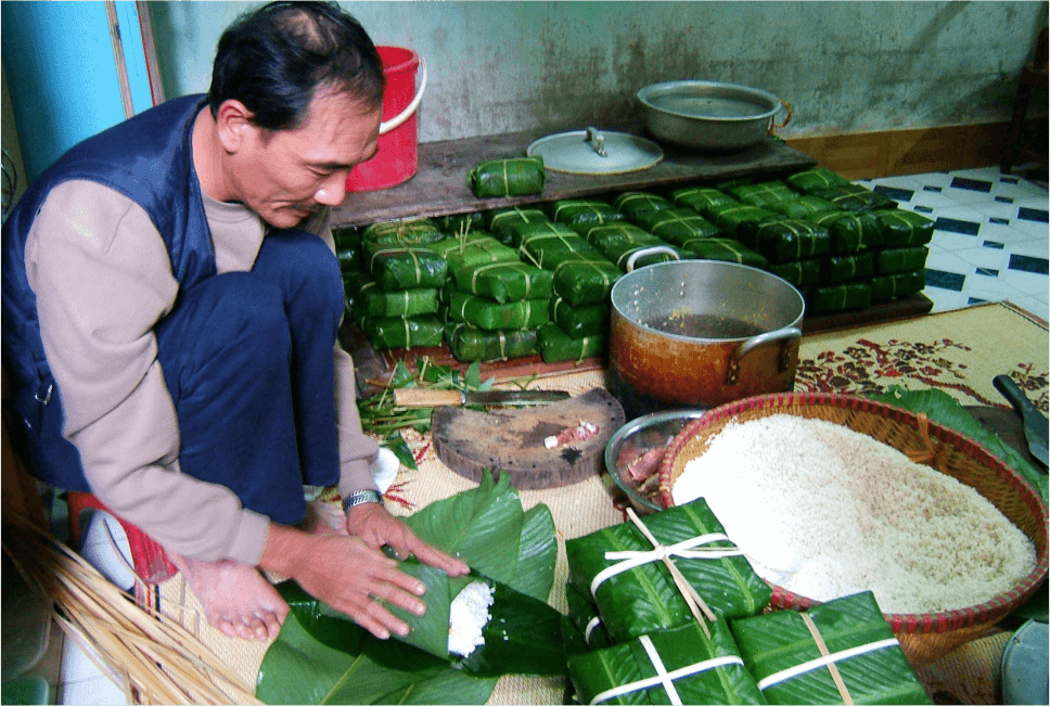 Bánh chưng Nhật Lệ Huế