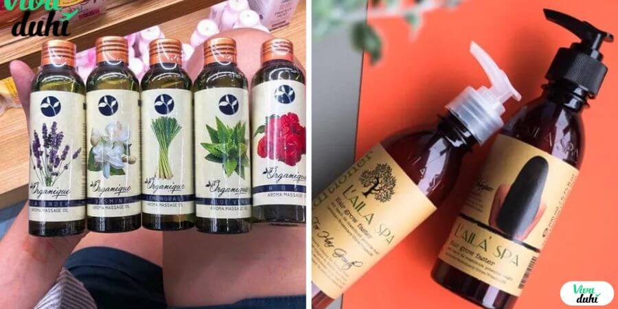 Sản phẩm nổi tiếng của Thái Lan Tinh là dầu và spa