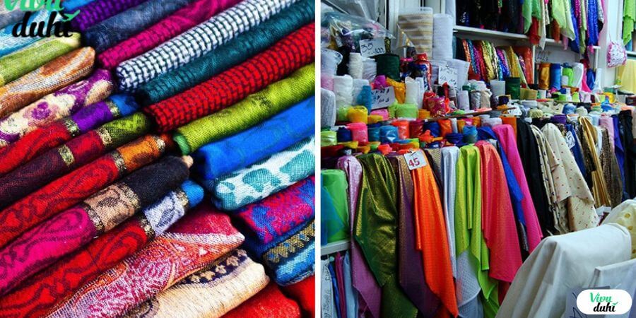 Sản phẩm nổi tiếng của Thái Lan bao gồm Lụa Thái
