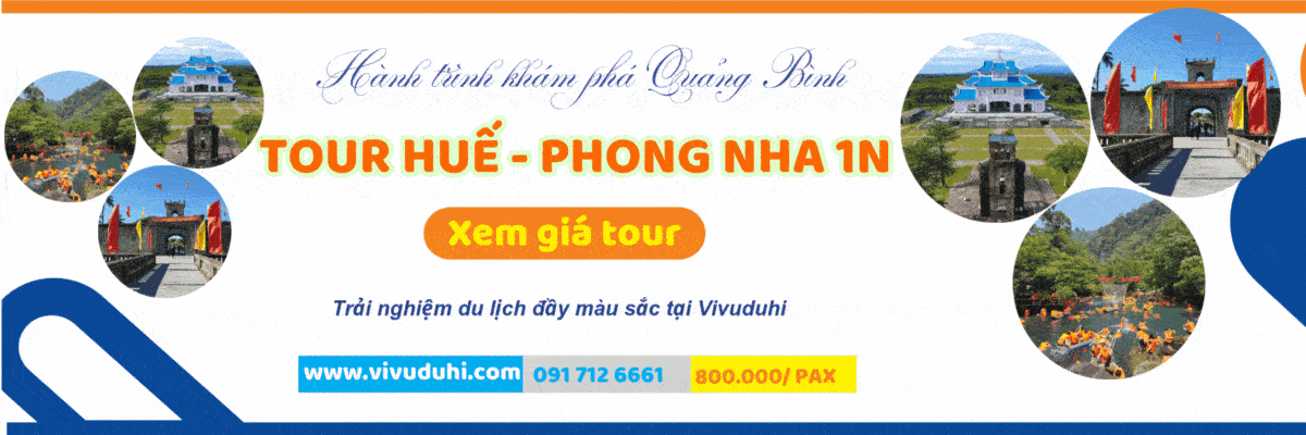 TOUR HUẾ - PHONG NHA 1N