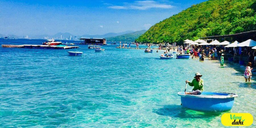 Tour 3 Đảo ở Nha Trang: Vịnh San Hô - Làng Chài - Bãi Tranh