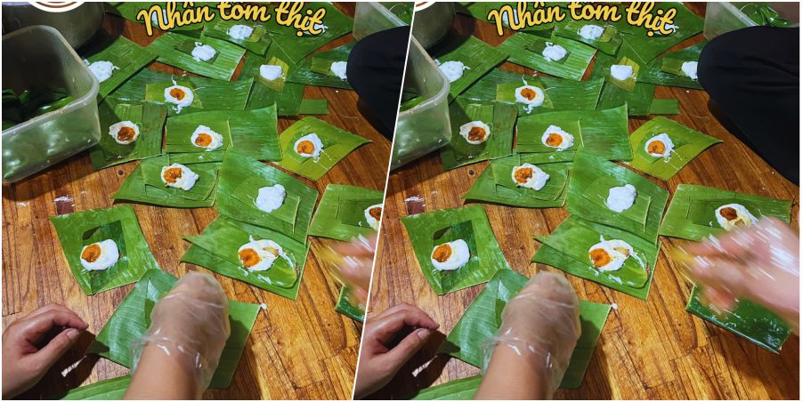 Các bước làm bánh bột lọc gói lá chuối